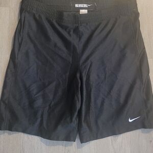 Nike Men's Black Basketball Athletic Workout Shorts Size XL